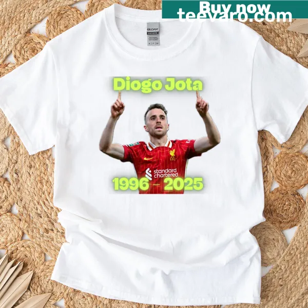 Illustrative design of Diogo Jota as Liverpool's Portuguese footballer