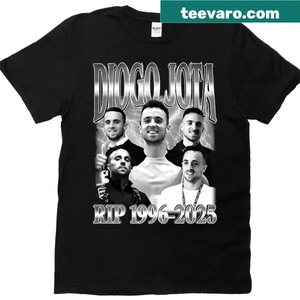 Diogo Jota rest in peace t-shirt with graphic design