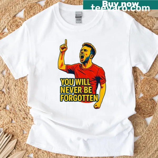 Pop art tribute t-shirt for Diogo Jota with bold graphic elements