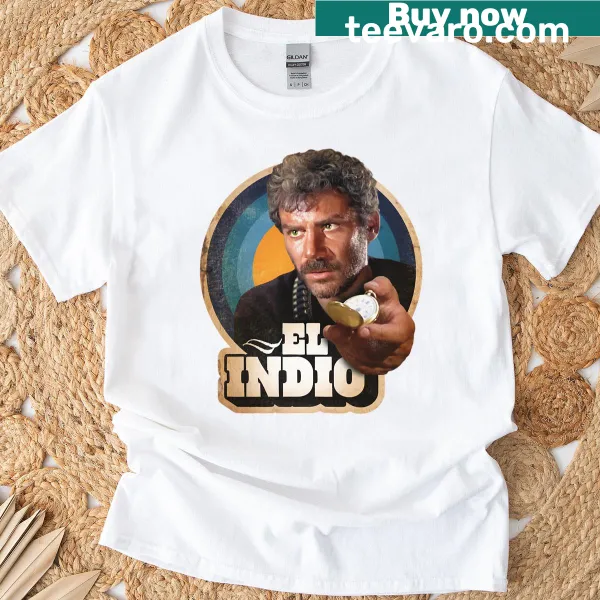 Vintage design El Indio T-shirt celebrating heritage