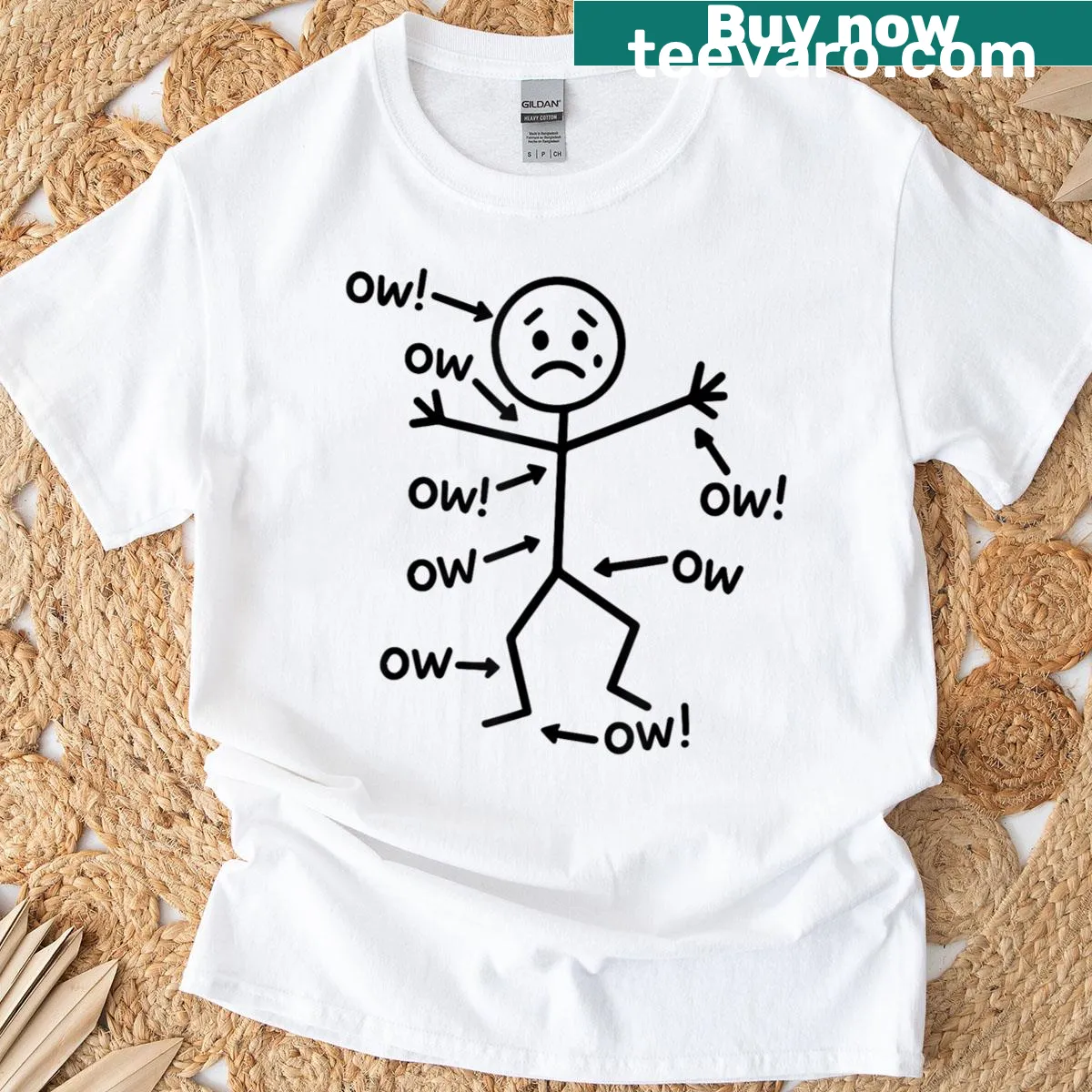 Humorous t-shirt perfect for Fourth of July celebrations — on a men's t-shirt