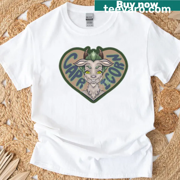 Astrological design showcasing Capricorn traits on a t-shirt