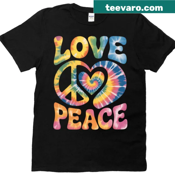 Cartoon design featuring a peace sign and heart
