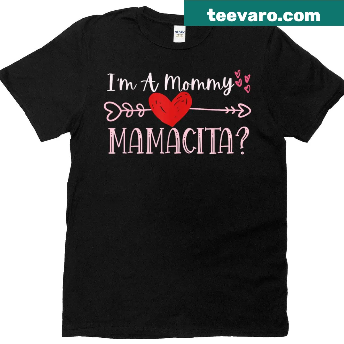 Boxy Mamacita t-shirt with Love Island theme for moms — on a men's t-shirt