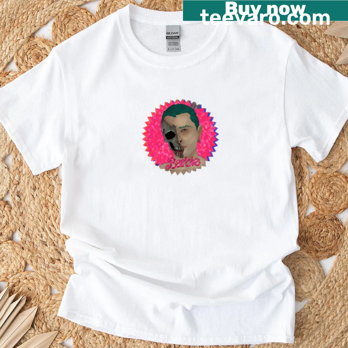 Playful cartoon t-shirt featuring Ken Z character — on a men's t-shirt