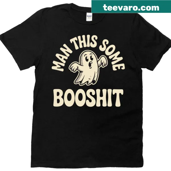 Funny Halloween T-shirt with humorous typography