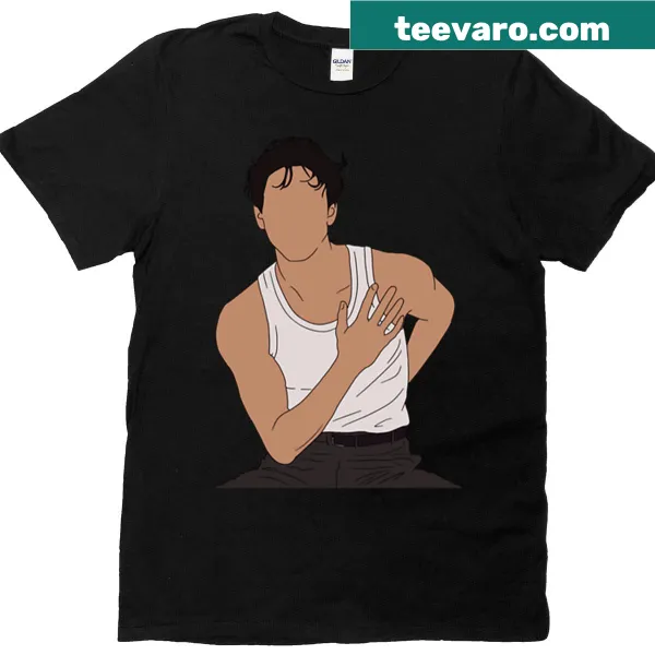 Illustrative T-shirt featuring a fun graphic of Milo Manheim