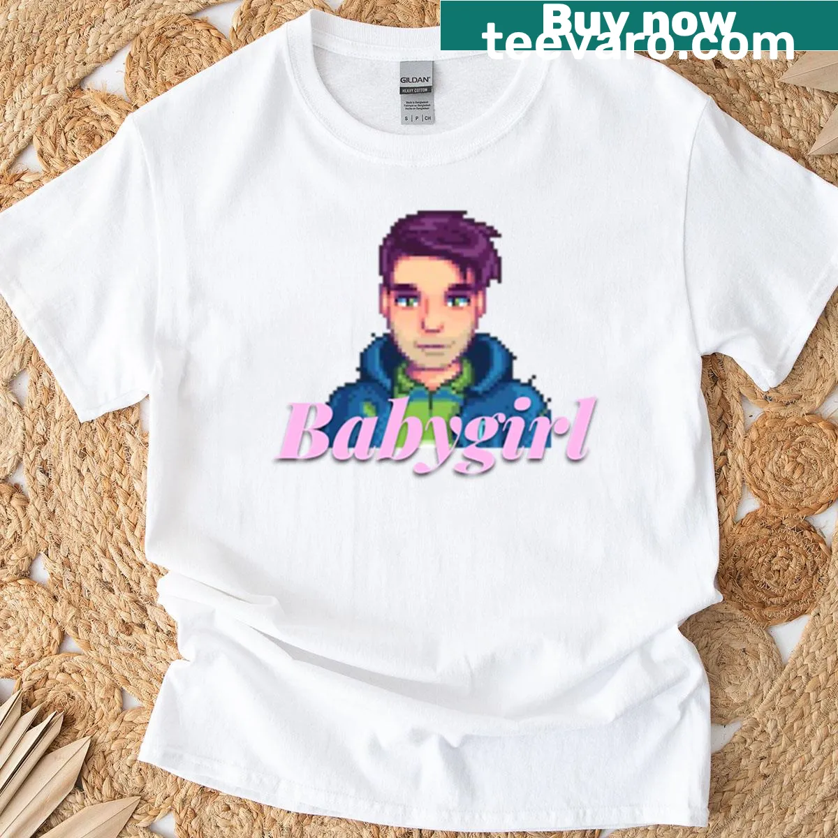 Cute Shane-inspired t-shirt for Stardew Valley fans — on a men's t-shirt