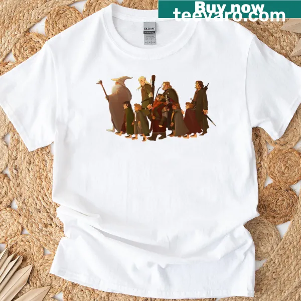 Emblematic design celebrating the Fellowship on a T-shirt.