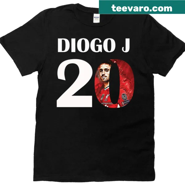 Graphic t-shirt featuring the name Diogo Jota in bold design