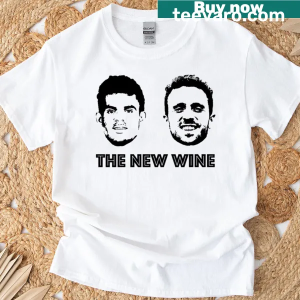 Playful t-shirt referencing football players Jota and Diaz