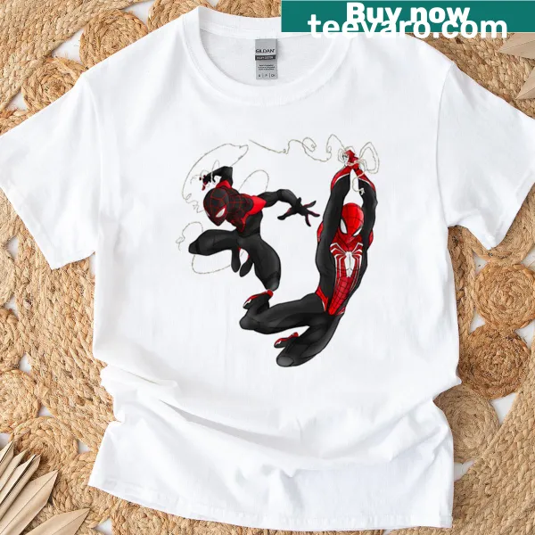 Playful video game-themed graphic t-shirt