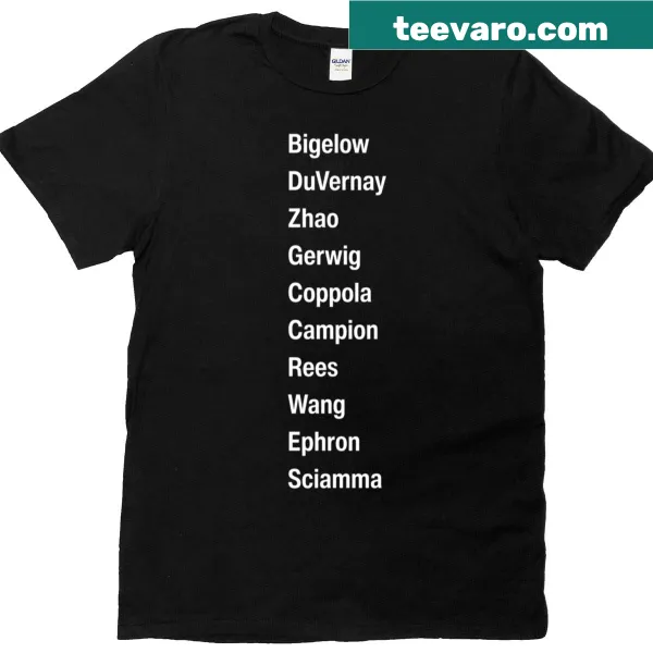 Women In Film t-shirt with celebratory text design