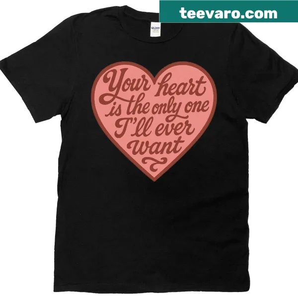 T-shirt with heartfelt love message