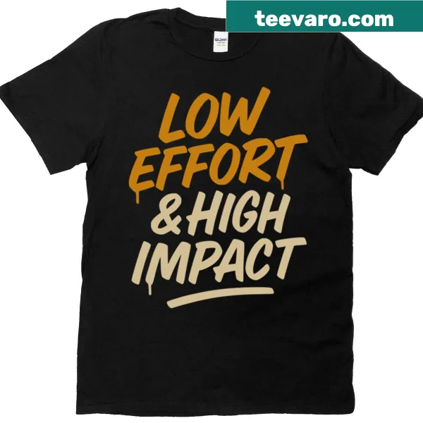 Bold street art quote t-shirt with impactful typography