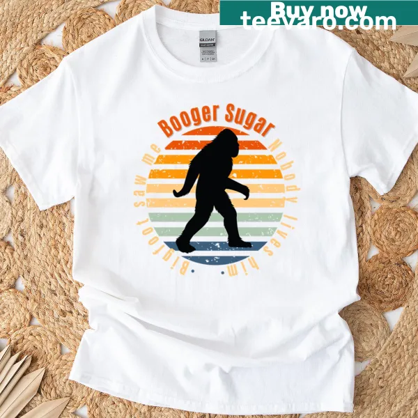 Bigfoot graphic with humorous text design