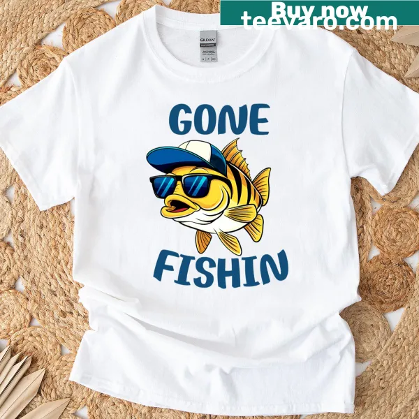 Cartoon fish t-shirt with playful design