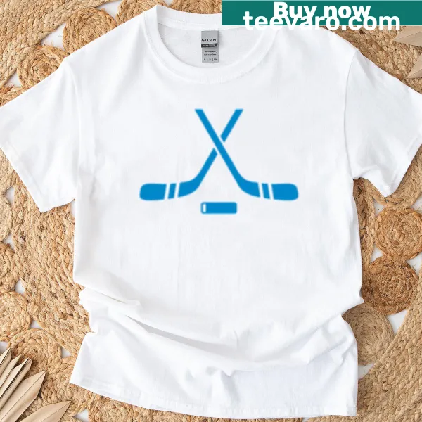 Funny hockey t-shirt with humorous graphics