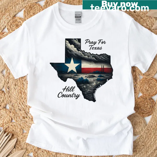 Texas Hill Country themed graphic t-shirt