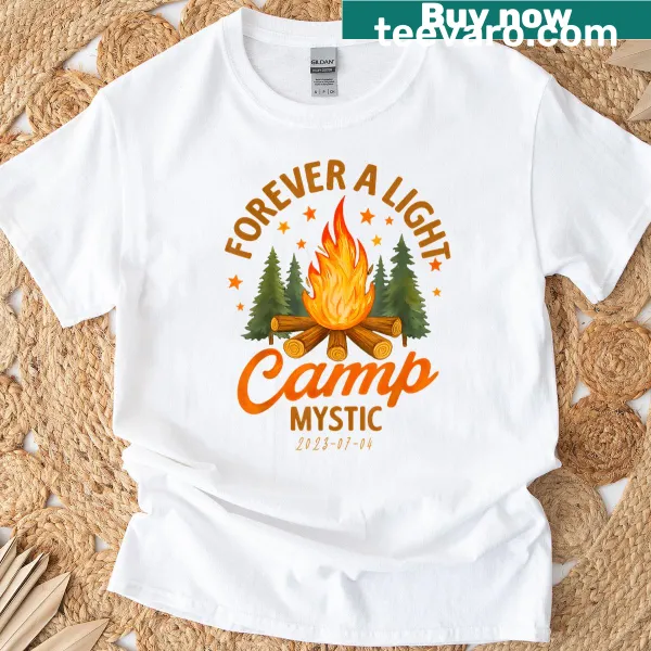 Text graphic celebrating camp life and mysticism