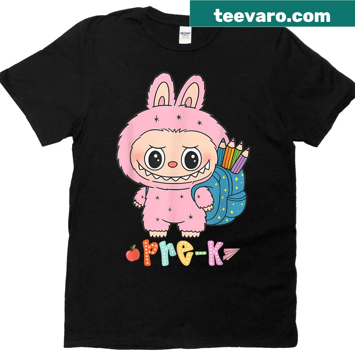 Cute shirt for pre-k teachers celebrating back to school. — on a men's t-shirt