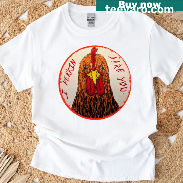Oversized t-shirt with 'Pekkin Dare U' text design