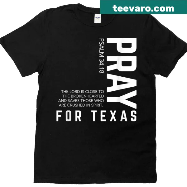 Heartfelt graphic supporting Camp Mystic flood relief on a t-shirt