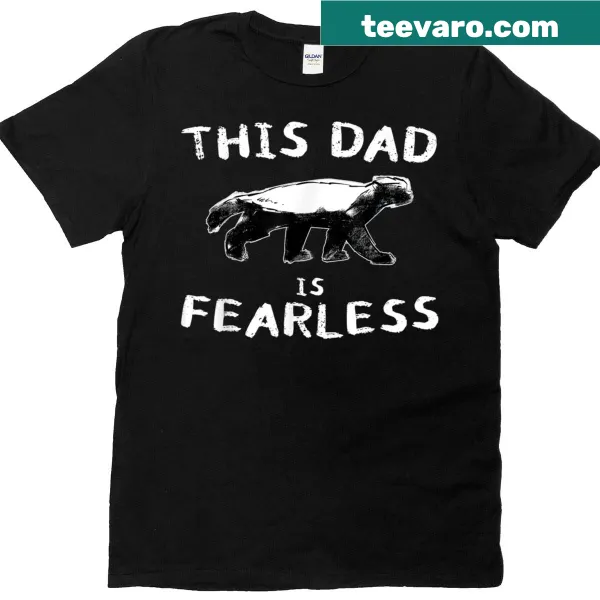 Funny t-shirt for dads with a wild animal theme