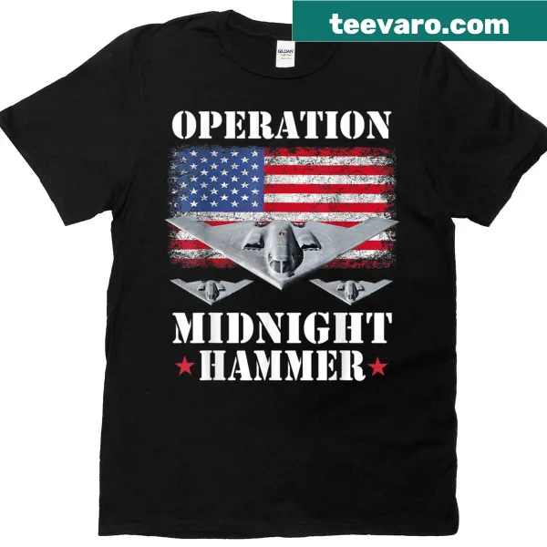 Illustration of a B-2 Stealth Jet on a bold t-shirt