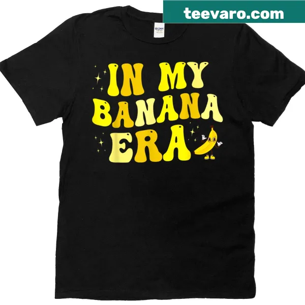 Cartoon Banana Squad design on a T-shirt