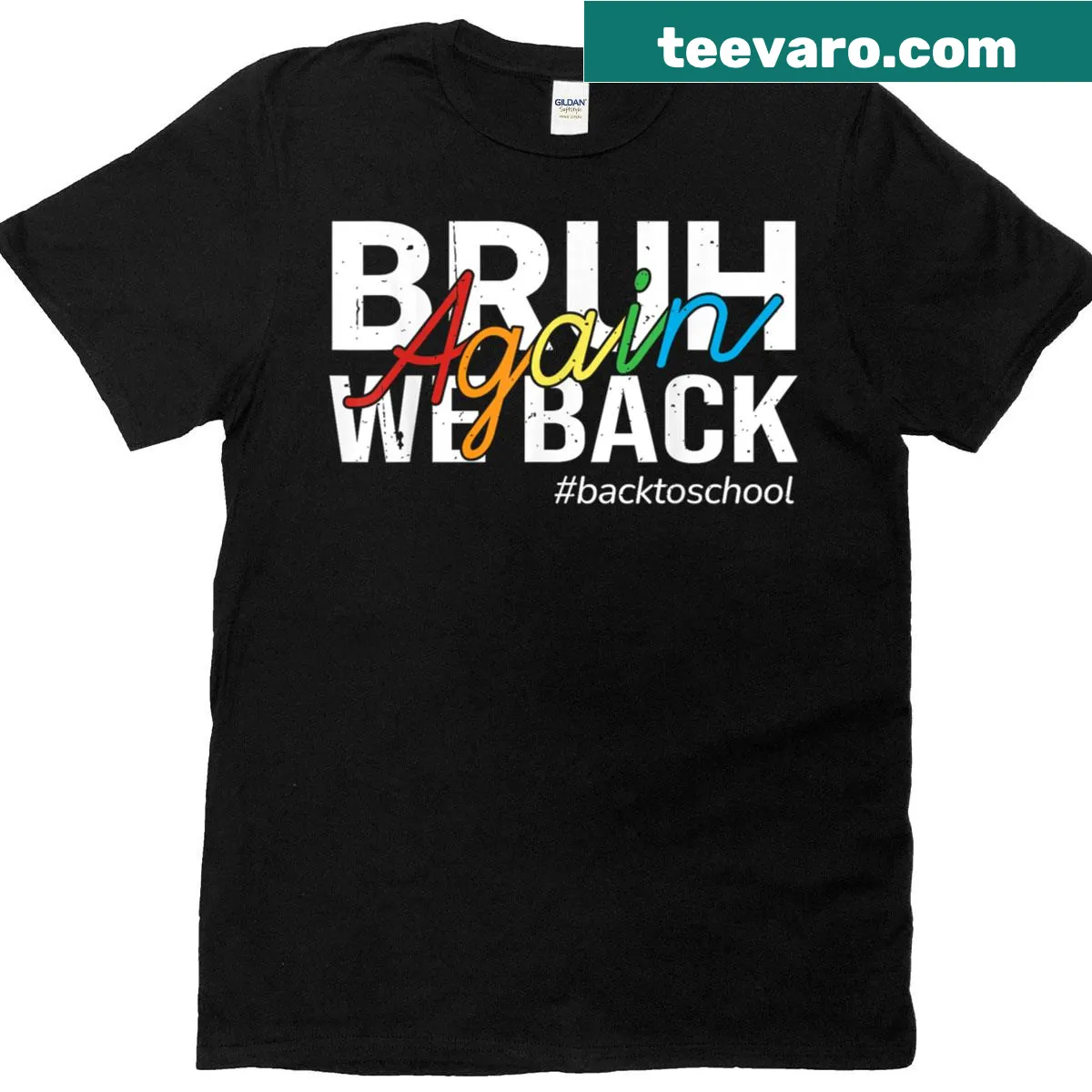 Humorous T-shirt with a funny phrase about lazy students for back to school — on a men's t-shirt