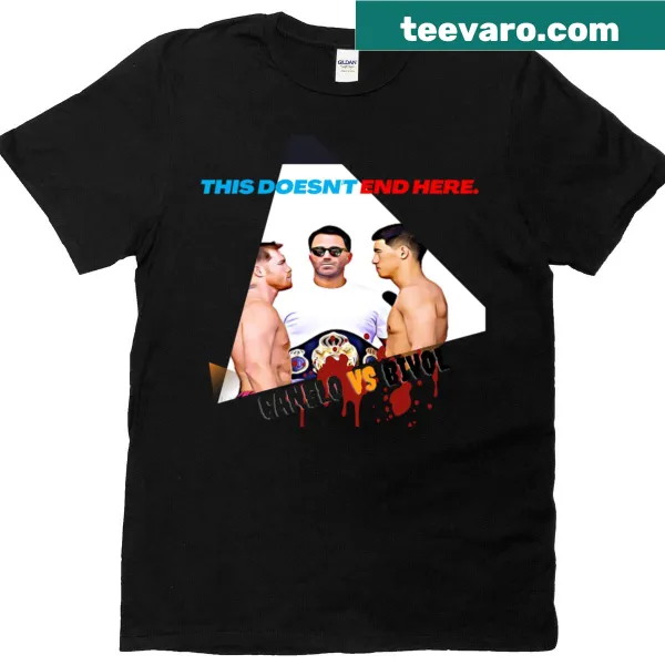 Canelo vs Bivol graphic t-shirt for boxing fans