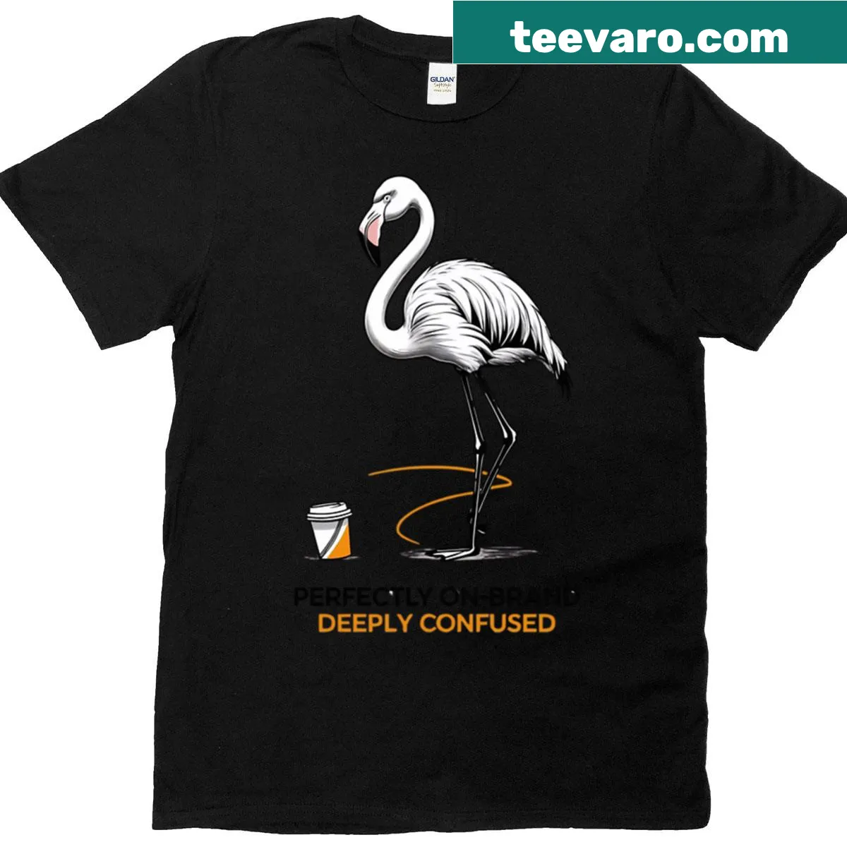 Funny T-shirt with a branding quote for creatives and professionals — on a men's t-shirt