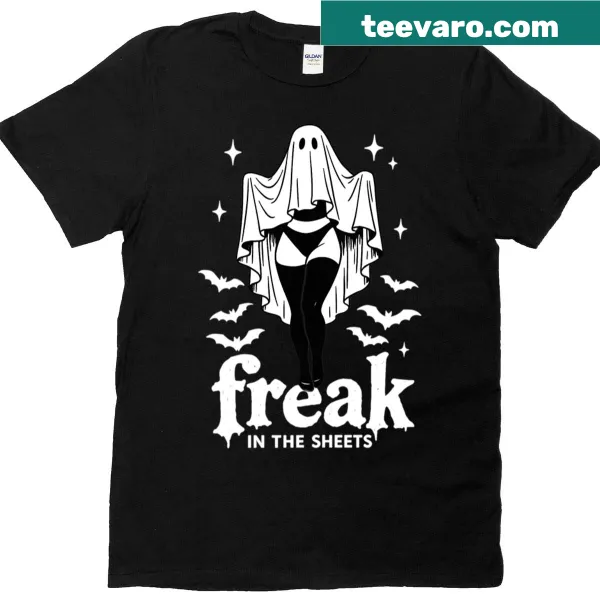 Playful ghost design on a Halloween t-shirt