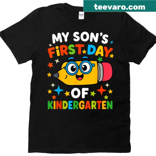 Humorous first day of kindergarten kids t-shirt