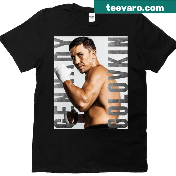 Gennady Golovkin GGG t-shirt featuring bold text