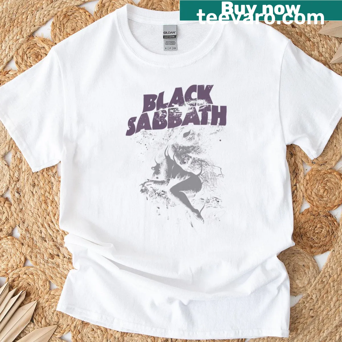 Edgy T-shirt with the text 'God Is Dead' — on a men's t-shirt