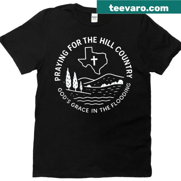 Bold typography t-shirt with the phrase 'Stronger Than The Storm'