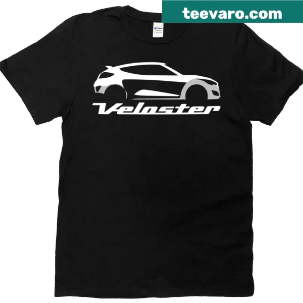 Stylish t-shirt featuring Hyundai Veloster branding