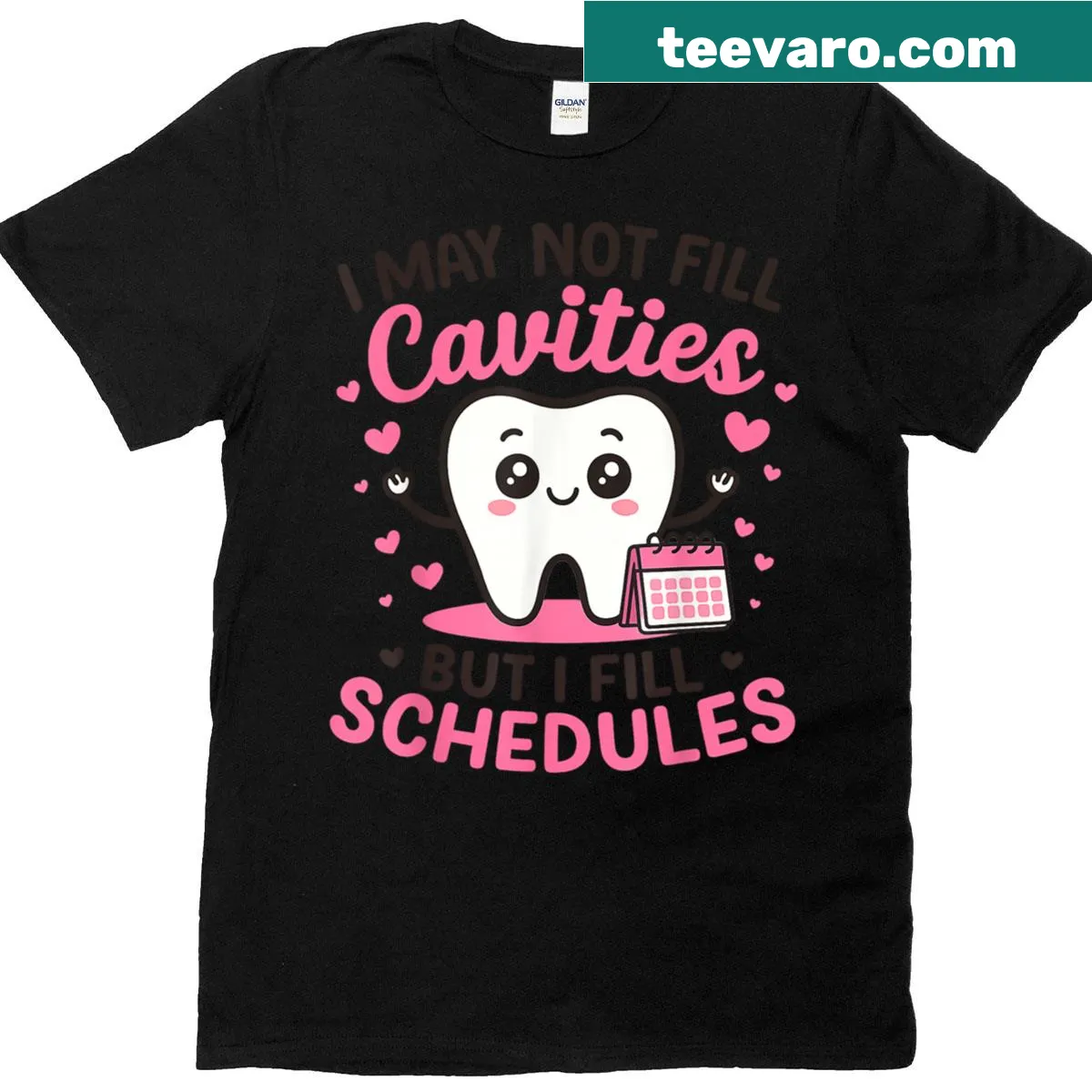 Funny T-shirt about busy schedules — on a men's t-shirt