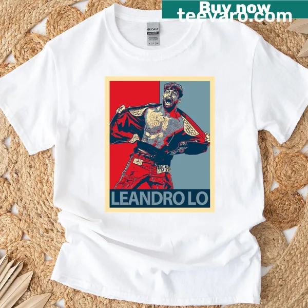 Graphic T-shirt honoring jiu-jitsu champion Leandro Lo.
