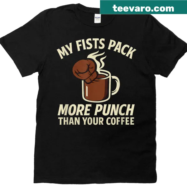 Funny boxing-themed t-shirt with humorous text
