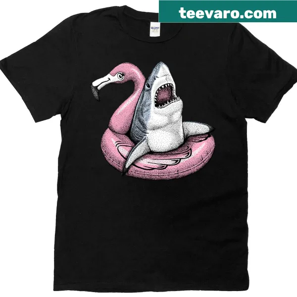 Relaxed T-shirt with 'Pool Shark - Ahhh Time To Relax'