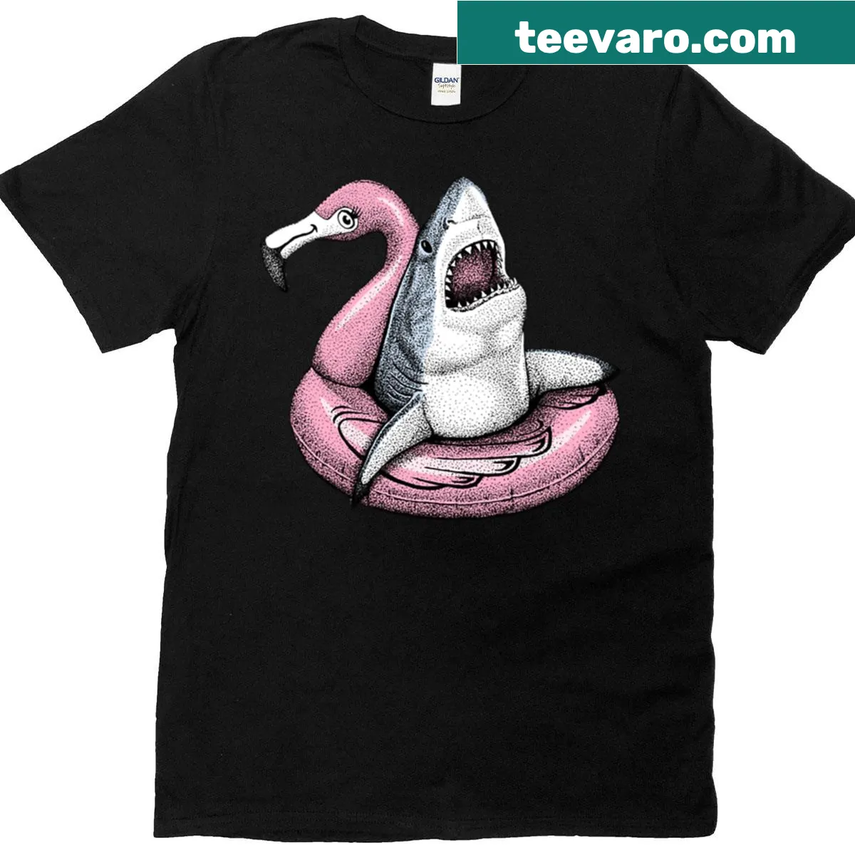 Relaxed T-shirt with 'Pool Shark - Ahhh Time To Relax' — on a men's t-shirt
