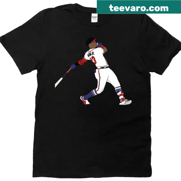 T-shirt featuring Ronald Acuña Jr. graphic