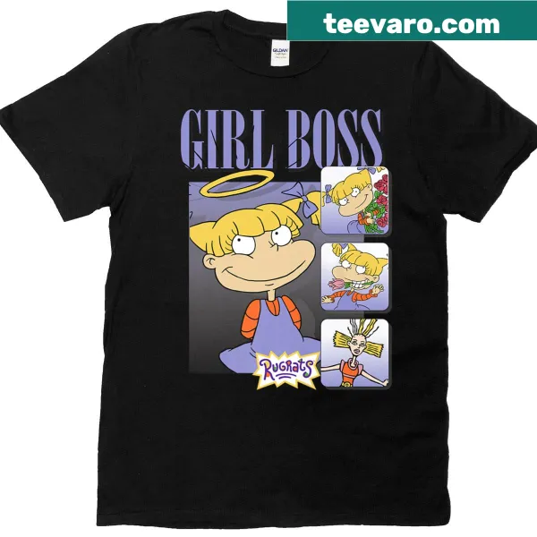 Angelica from Rugrats on a cute retro-style shirt