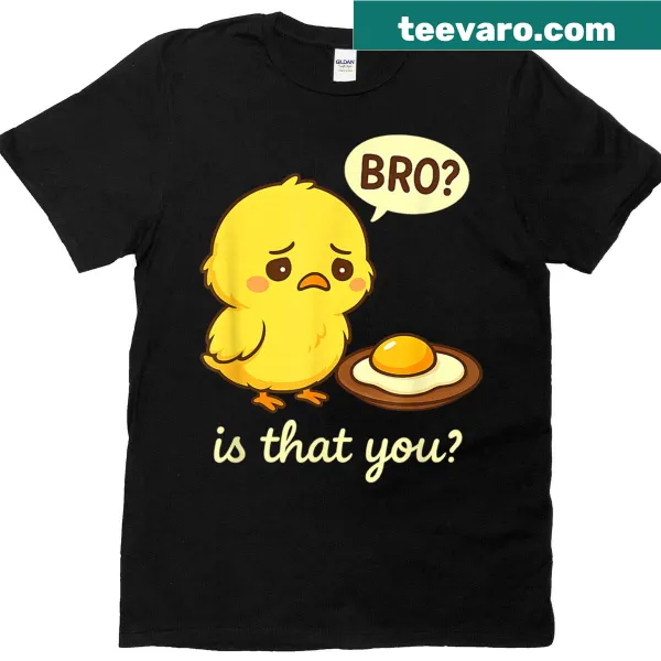 Cartoon egg with a sad expression and funny text