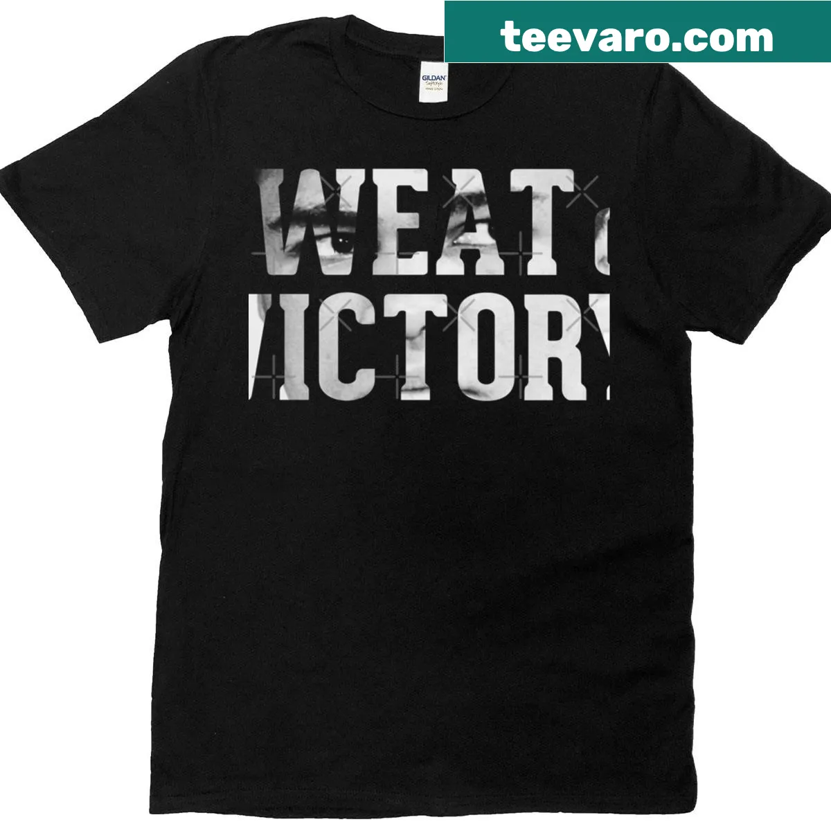 Text design: Sweat Of Victory on a fitness T-shirt — on a men's t-shirt