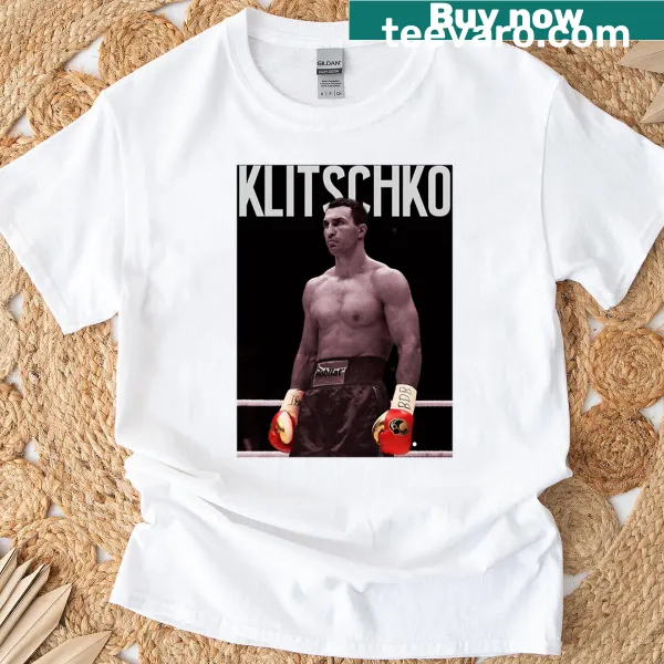 Tribute T-shirt featuring Wladimir Klitschko's name