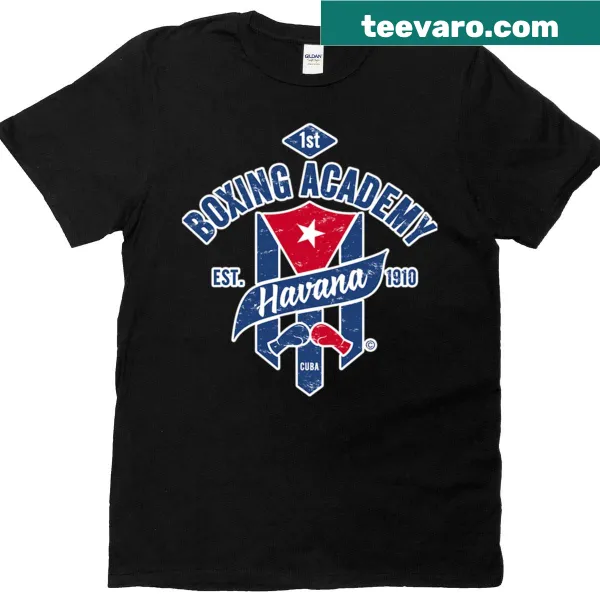 Vintage-style Boxing Academy Havana T-shirt